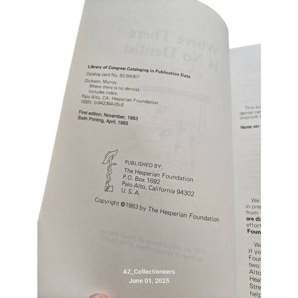 Where there is no dentist by Murray Dickson - Hesperian foundation - Picture 6 of 6